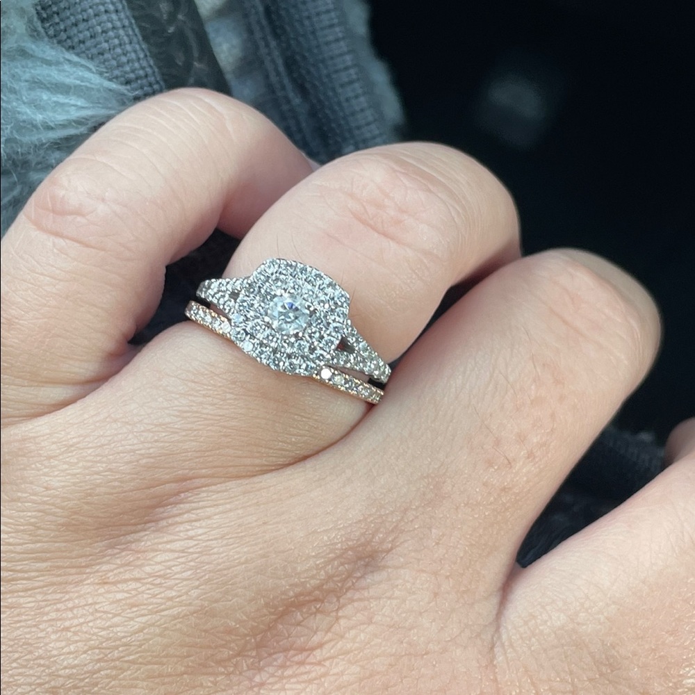 Zales bridal wedding set